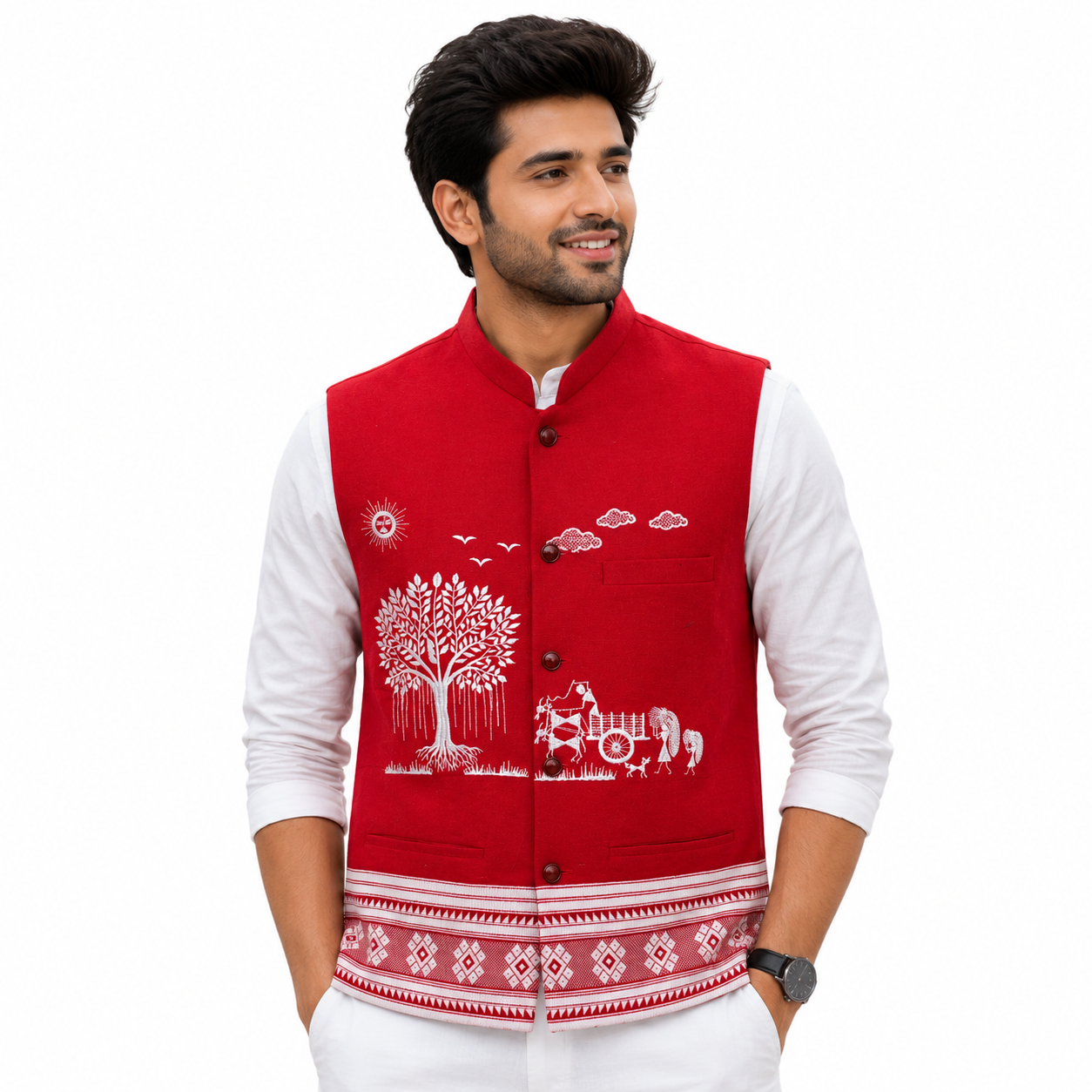 Johar Tribal Mart Traditional Adivasi Tree Emroidery Bundi